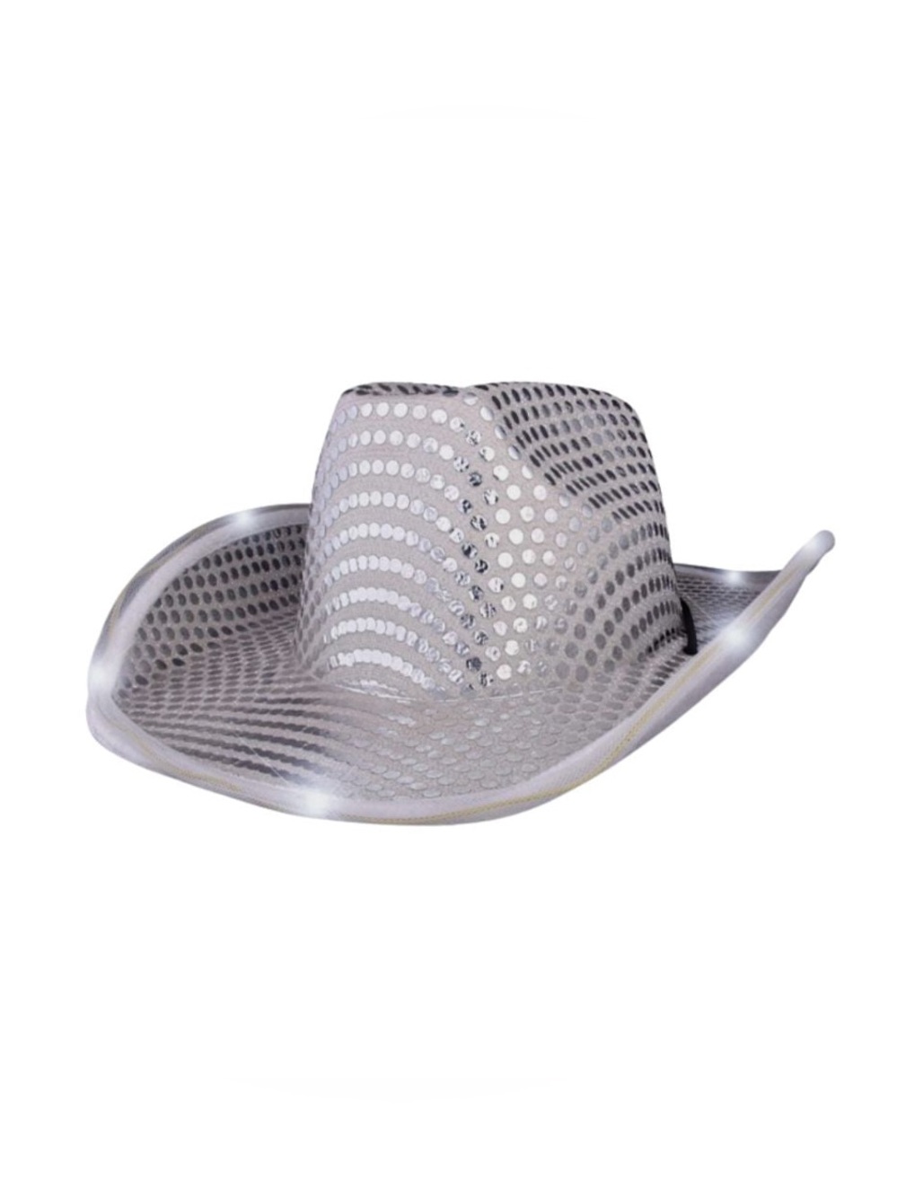 Sequin LED Cowboy Hat